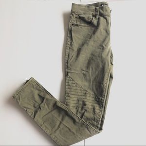 Express mid rise stretchy jeans